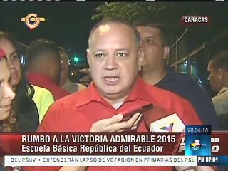 Cabello: La oposición debe estar sorprendida por nuestras primarias