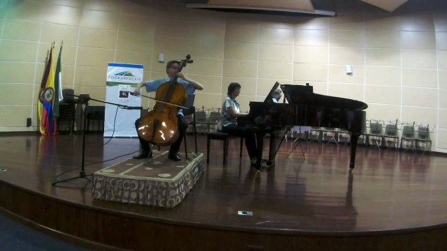 F. Chopin - Walc a - moll, Krzysztof Michalski - cello, Ludmiła Weber - piano