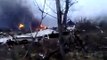 Smolensk, katastrofa - pierwsze zdjecia (Polish President Airplane crash in Smolensk)