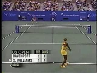 Serena vs. Davenport 2001 Usopen 7/7