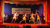 Vittal JCI EM School annual day celebration atractive tribal dance by students Adventure dance