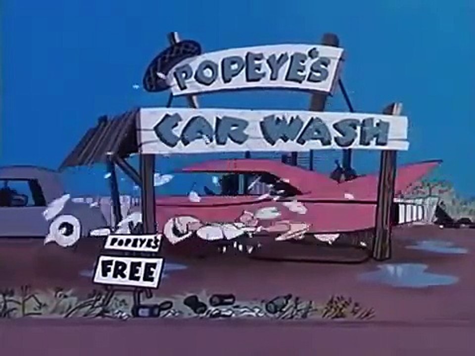 Popeye Car Wash - Popeye 1960