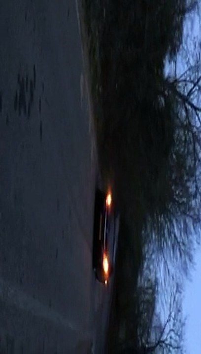 car moving back engine is off