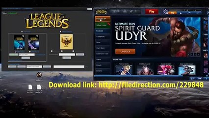 League of Legends Hack RP, IP, Skin Hack New Update 2015
