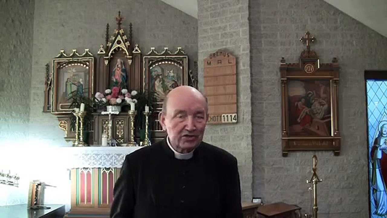 L'abbé Schoonbroodt raconte le double miracle eucharistique de 1971 à Steffeshausen