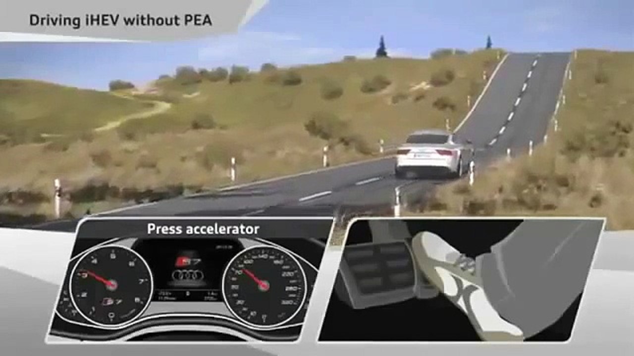 Audi iHEV PEA Animation
