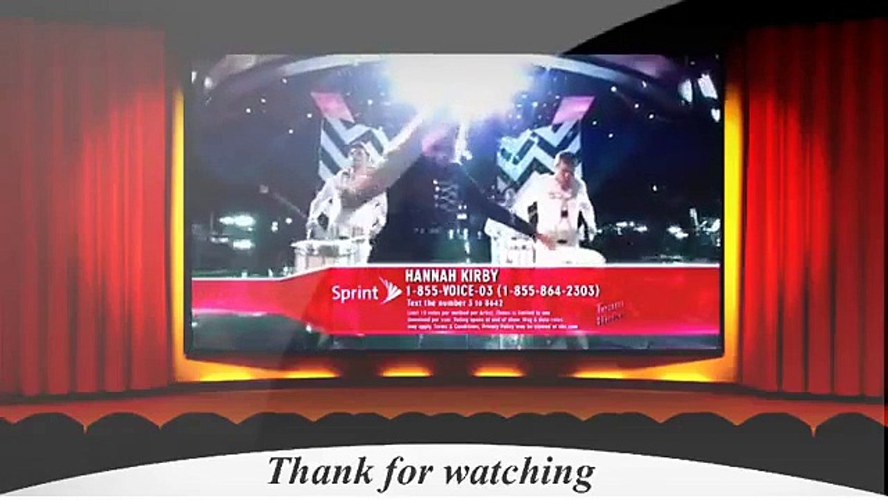 Hannah Kirby Song  Shout    The Voice US 2015   Top 10