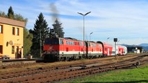 ÖBB 2143 038 + 045 mit LP 34141 - Abfahrt St.Pölten Alpenbahnhof [HD]