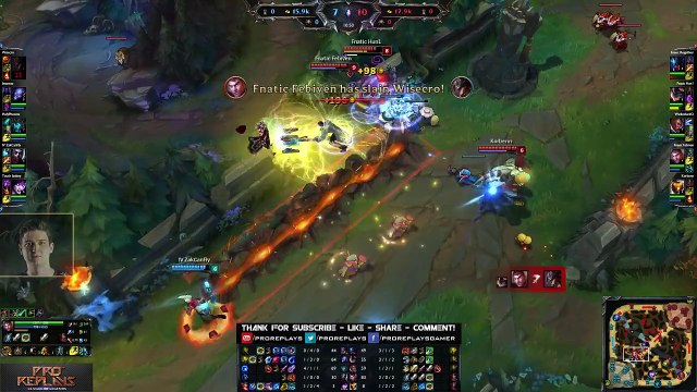 FNC Febiven - Jayce Mid vs Twisted Fate - Pro Replays Highlights #101