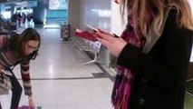 La surprise du Père Noël à l'aéroport de Nantes