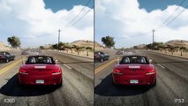 Need for Speed: Hot Pursuit - Xbox 360 vs. PS3 comparison
