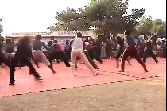 Amazing African Dance Group choregraphy with Djembe druming