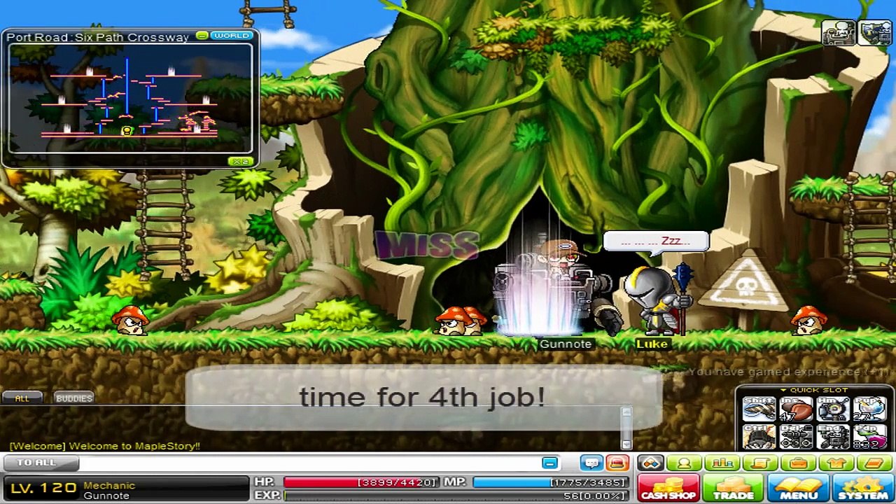 MapleStory Mechanic 4th Job Advancement