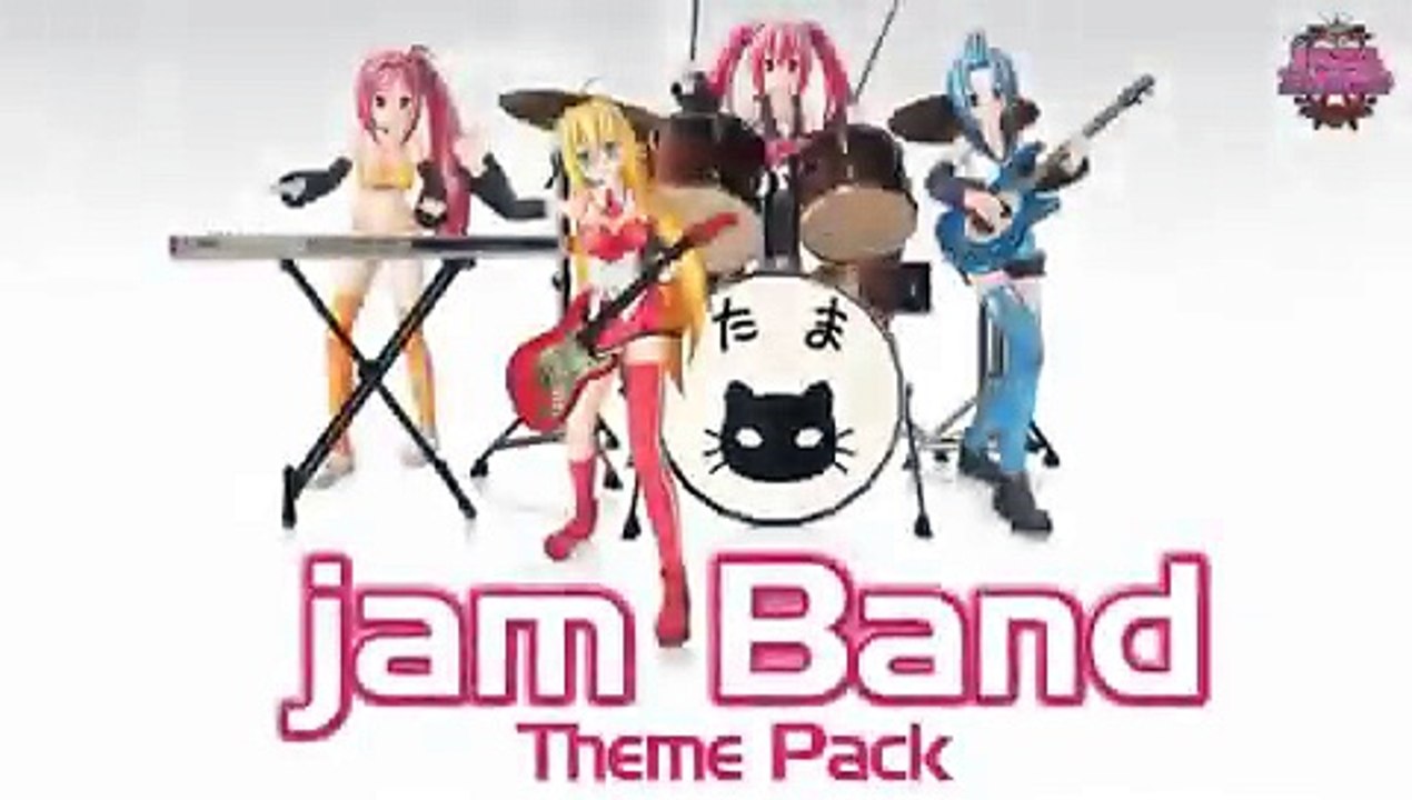 iClone - jam Band Theme Pack