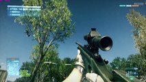 [BF3] Battlefield 3 Sniper/LMG gameplay Highest settings