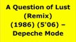 A Question of Lust (Remix) - Depeche Mode | 80s Dance Music | 80s Club Music | 80s Club Mixes