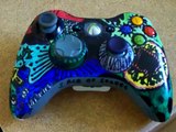 Ace Of Spades 2 - Custom Hand Drawn Xbox 360 Controller With a Rapid Fire Mod