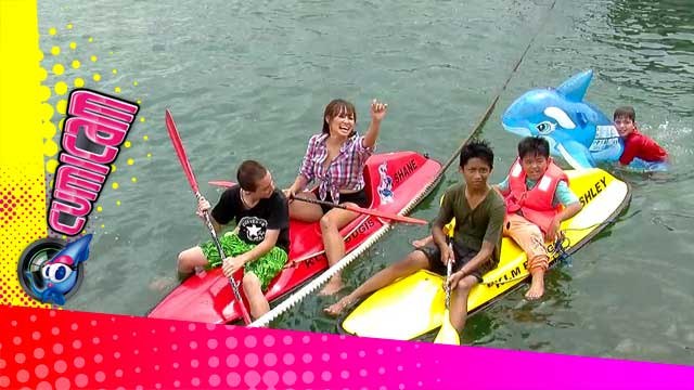 Pinkan Mambo Seksi Main Kano - Cumicam 29 Juni 2015