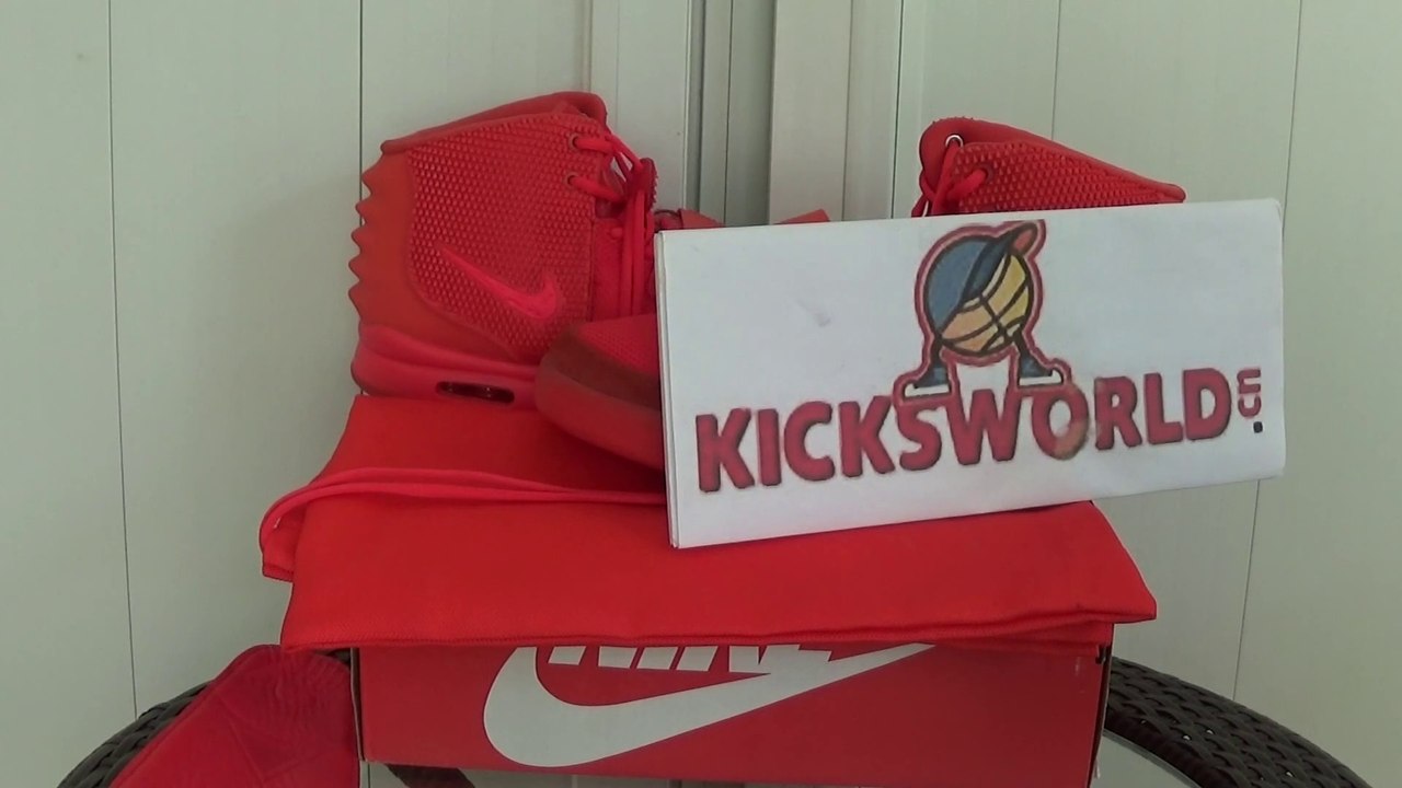 Nike air yeezy 2 red october (final version+best version)