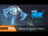 Ro16 Group B Match 5 Set 1, 2014 GSL Global Tournament - Starcraft 2