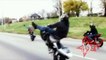 AMAZING Motorcycle STUNTS Extreme Freestyle Stunt Bike TRICKS On Highway Motorbike WHEELIES 720p