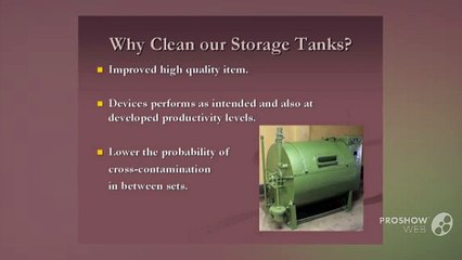 Why Clean our Storage Tanks