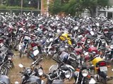 Motos presa Patio Detran Sp