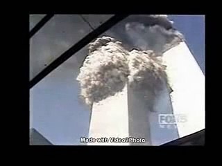 South Tower Coming Down