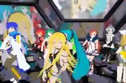 19 Vocaloids - Lily Lily Burning Night [MMD]
