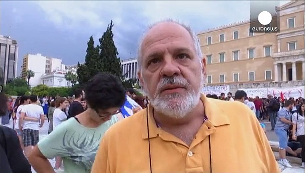 Athen: Demonstranten fordern Austritt Griechenlands aus Eurozone
