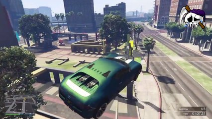 Grand Theft Auto V- funny moment