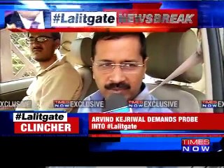 Arvind Kejriwal questions NDA Govt