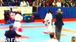 Karate  FRENCH Karate OPEN 2014 female 68kg EGY v FRA never give up!!