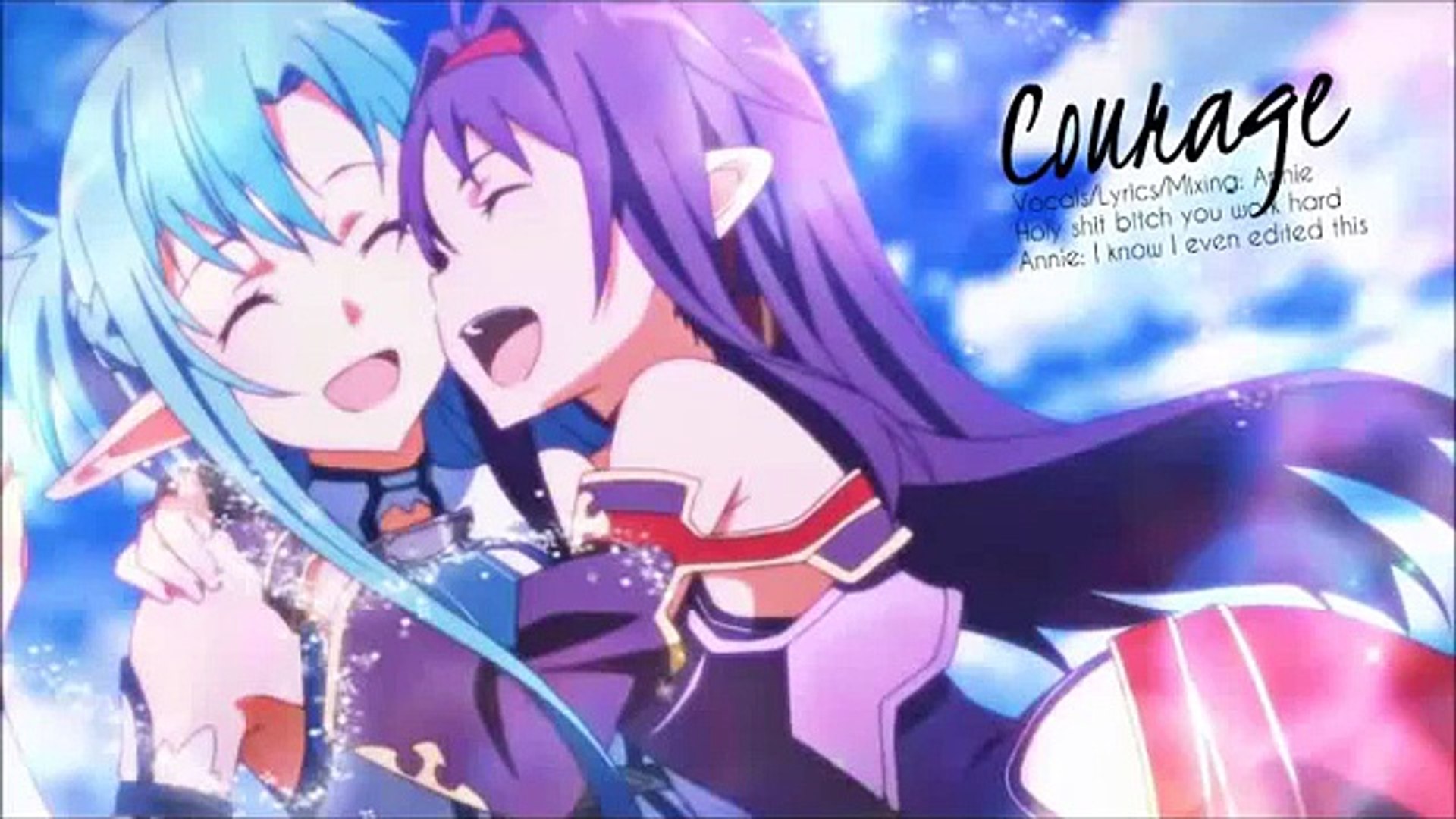 Sword Art Online Courage English Cover Annie Video Dailymotion