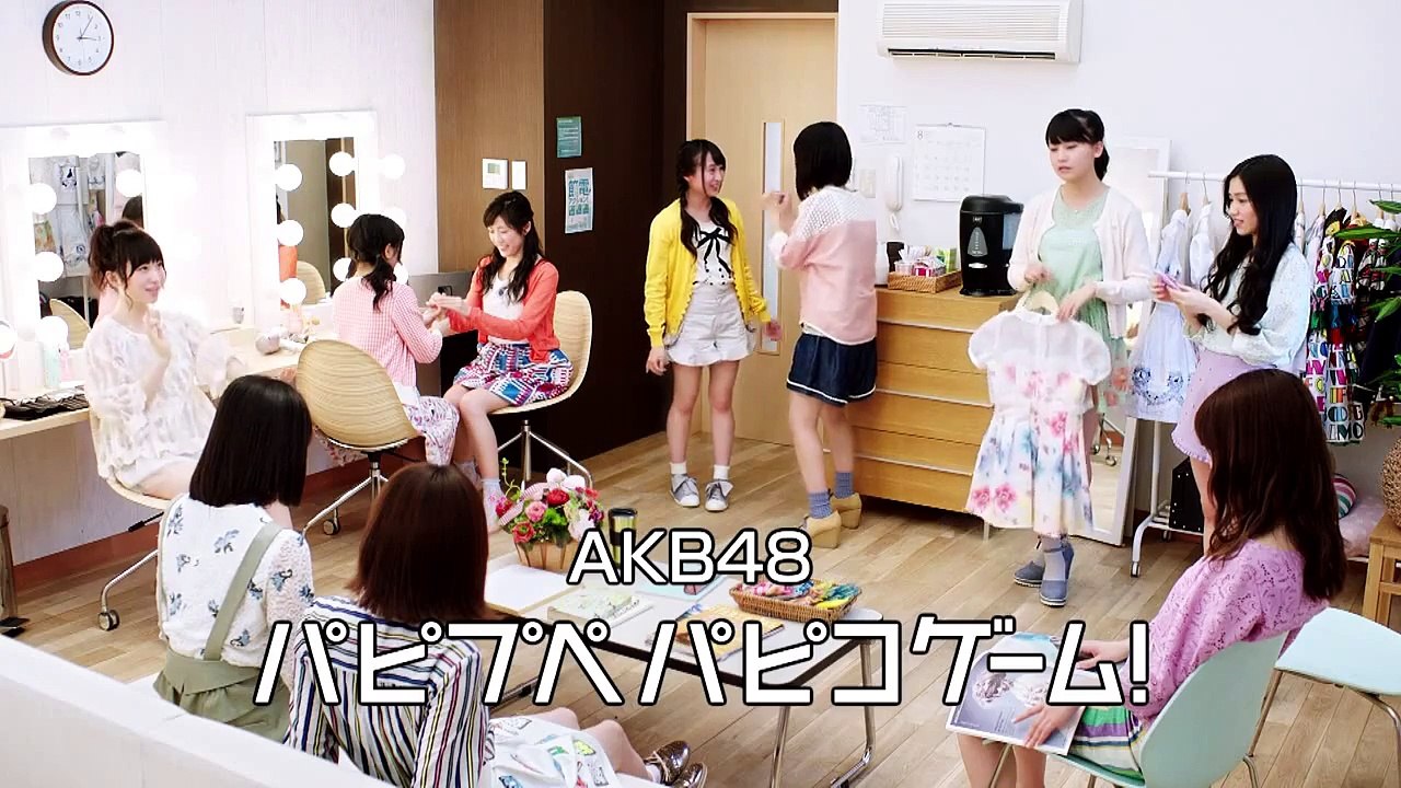 ▶ パピコ　ＡＫＢ４８ 「ガチバトル楽屋」篇　グリコCM