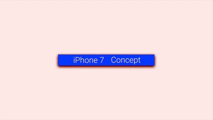 iPhone 7 : concept avec un design de MacBook (1/2)