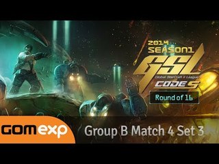 Code S Ro16 Group B Match 4 Set 3, 2014 GSL Season 1 - Starcraft 2