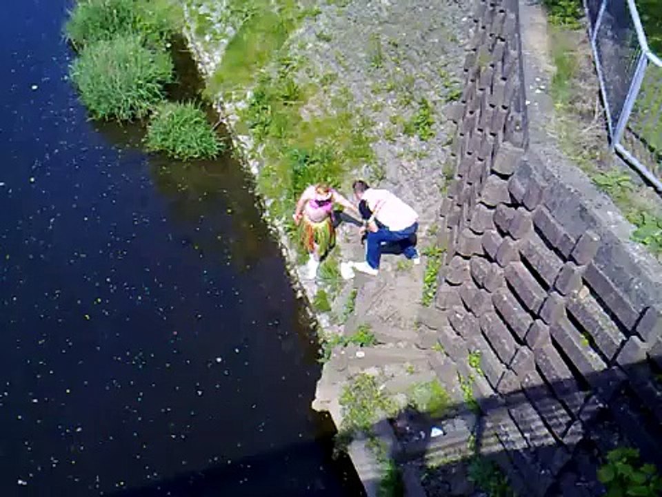 Swimming the river taff (Cardiff)