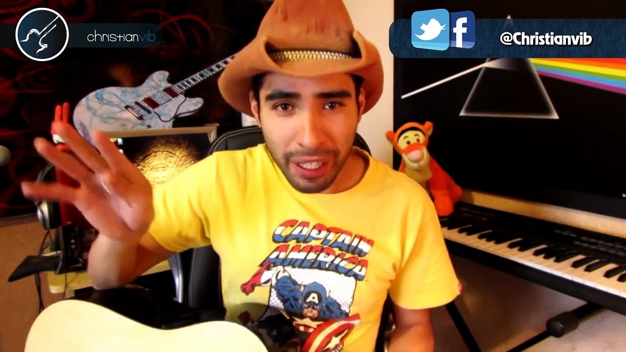 Cómo tocar CORRIDOS en Guitarra Acústica (HD) Tutorial - Christianvib