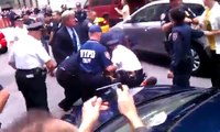 Sick Deranged NYPD Police Mace Peaceful Woman at Occupy Wall Street Protest