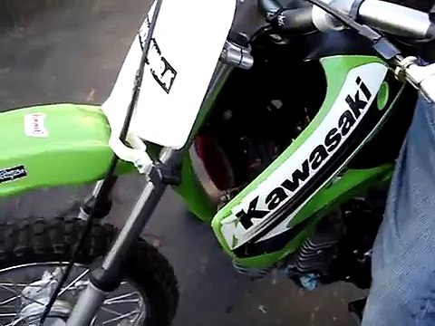 KLX 110 yoshimura exhaust sick tricked out heavy modded
