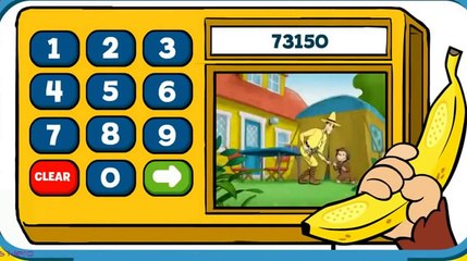 Curious George Learn Numbers Educational Cartoon Game [HD] 2015
