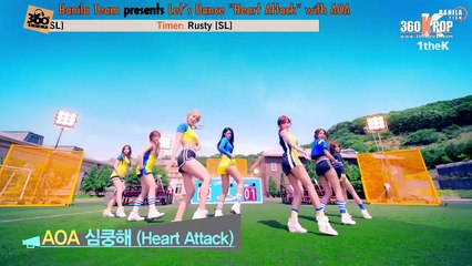 [Vietsub] Let's Dance - AOA 'Heart Attack' {Banila Team}