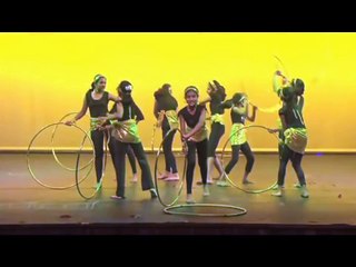 Hula Hoop Dance Performance by Ashwitha & Her Friends - Diwali Gathering 2011