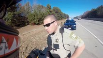 Pulled over for speeding, cop says he smells non-existent weed.