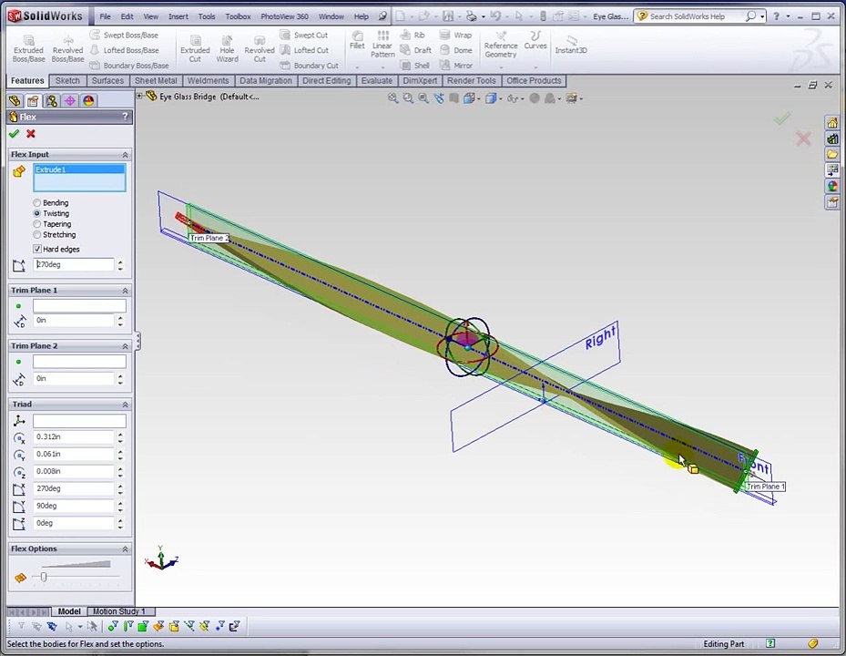 Solidworks: Introduction to Flex