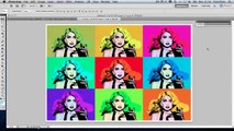 Create a Pop Art Poster - Andy Warhol Style Pop Art - Lady Ga Ga [Photoshop CS5]