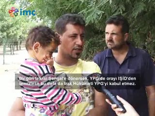 Ezidiler kamplara geri dönüyor