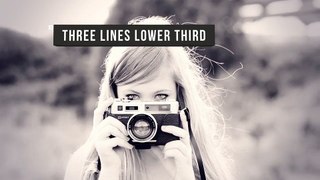 After Effects Project Files - Simple Lower Thirds - VideoHive 9170934