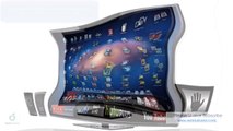 Music Computing MCLCDTTV8410 Motion Command 84 Inch 10 Touch 4K3D Touchscreen